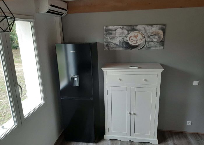 Gîte,Cocon,Carcassonne,Aude,Cuisine,Rangement,Réfrigérateur